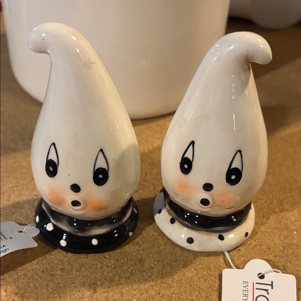 Ghost Salt and Pepper Shakers